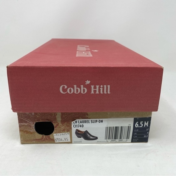 Cobb Hill Laurel Slip On CI1740 Black Leather - Picture 6 of 8